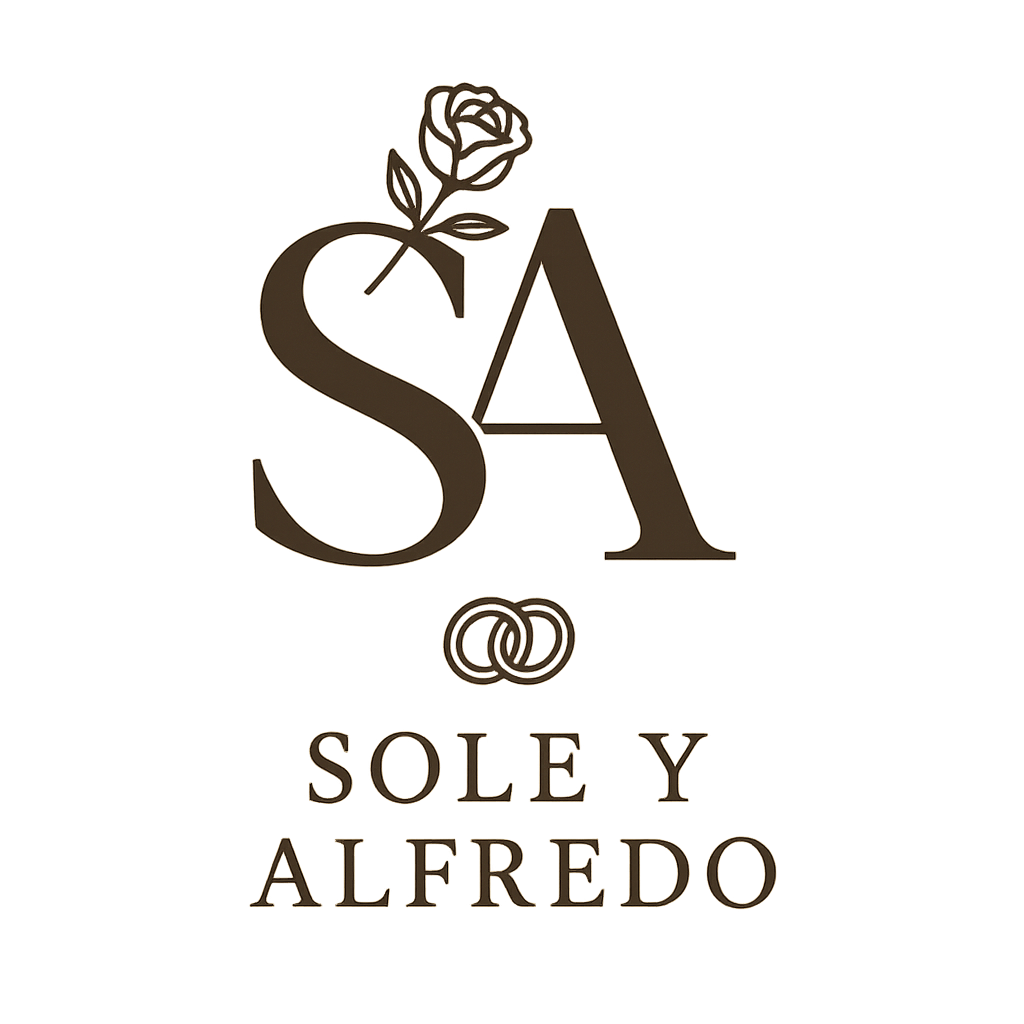 Logo boda Sole & Alfredo