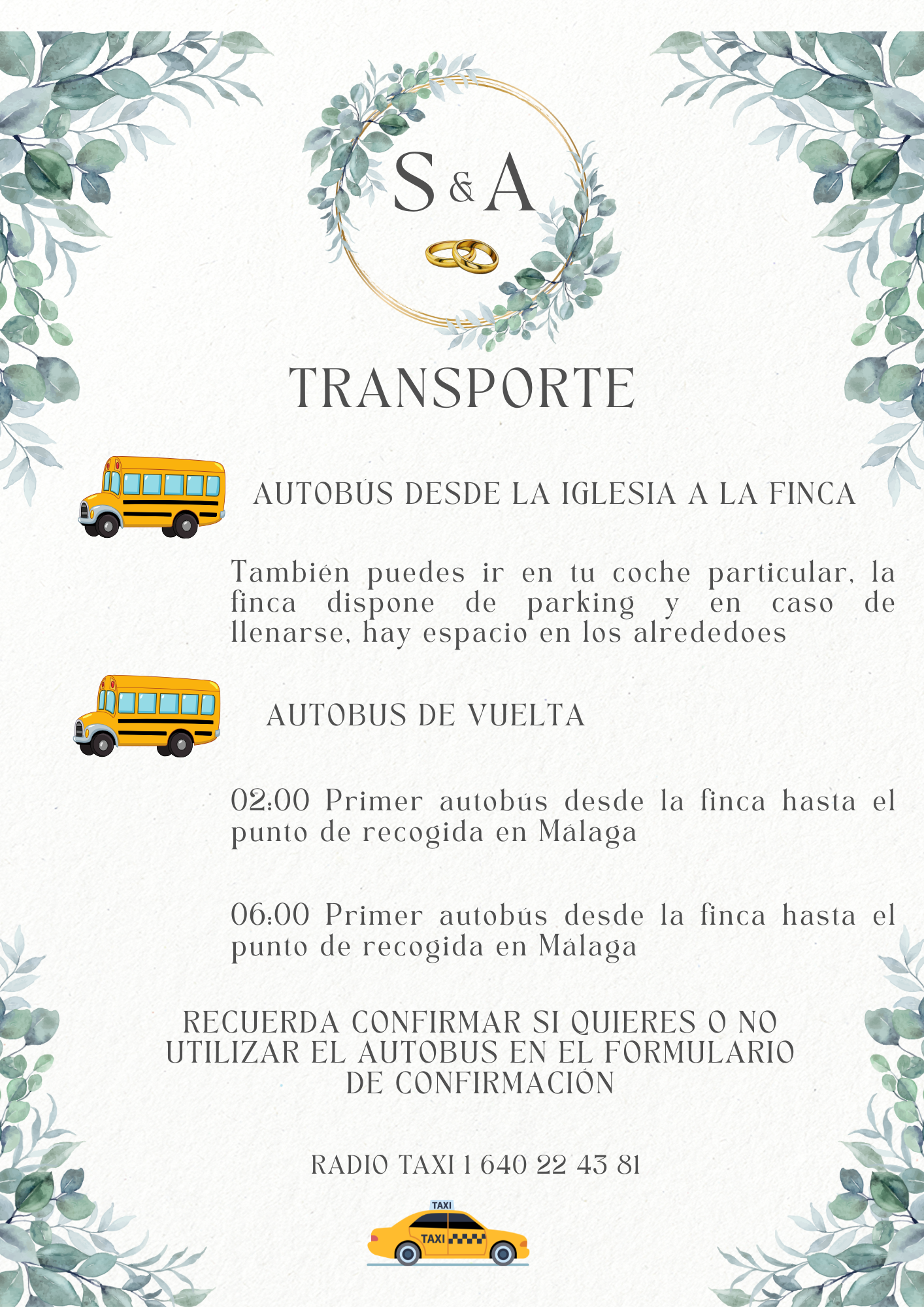 Transporte: autobuses